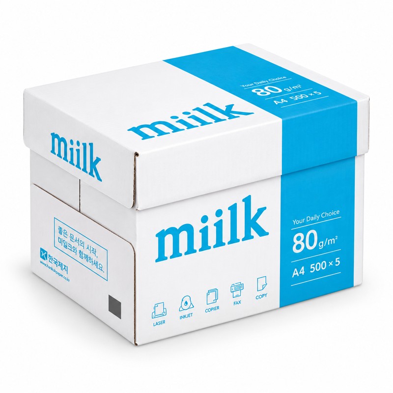 miilk 복사용지 1박스
