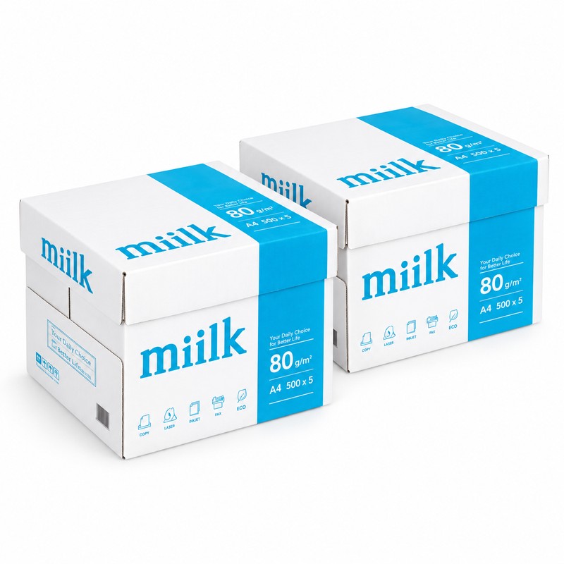 miilk 복사용지 2박스